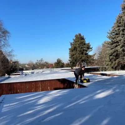 Lapostető szigetelés